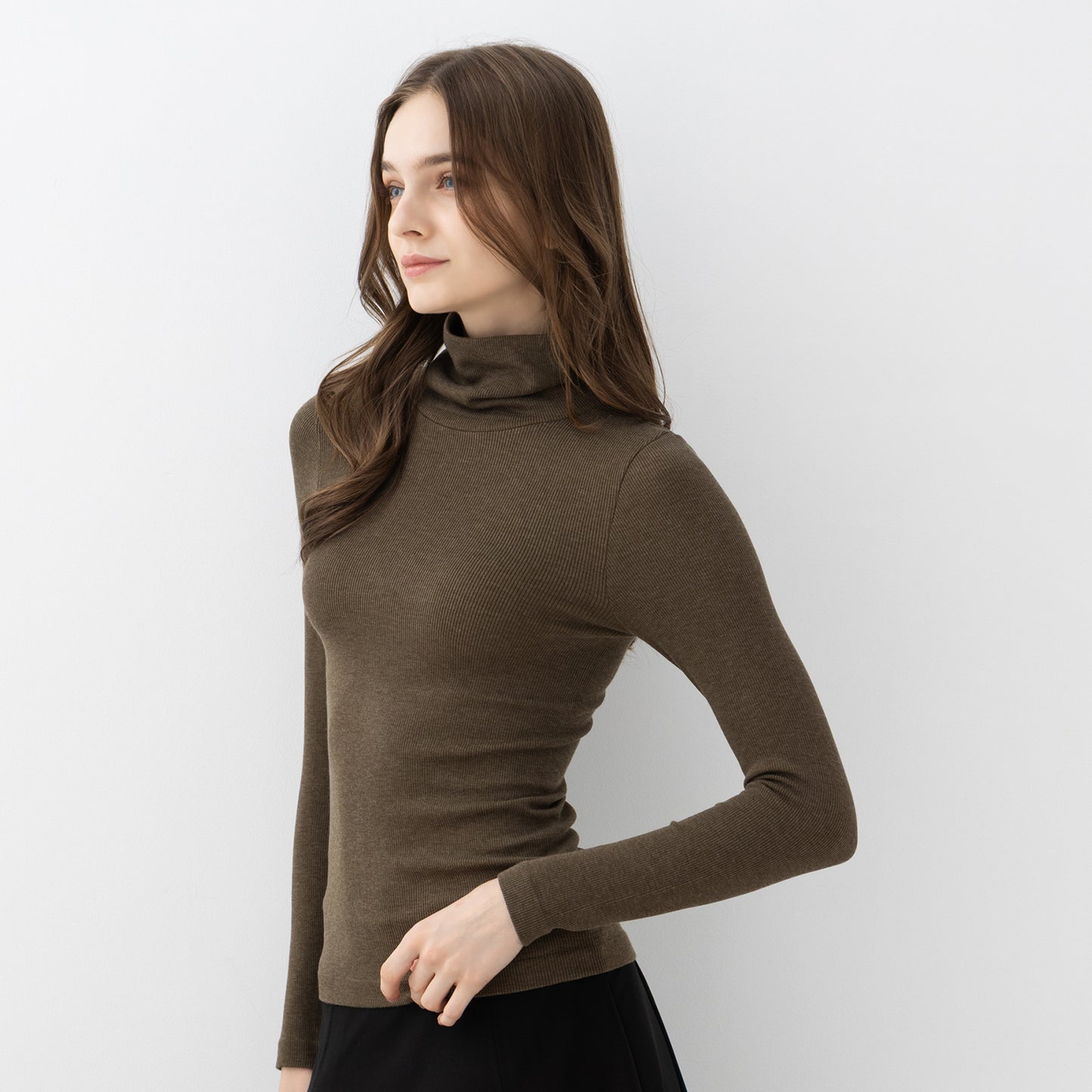 Lib modal inner Turtleneck long-sleeved innerwear_PJB254-3