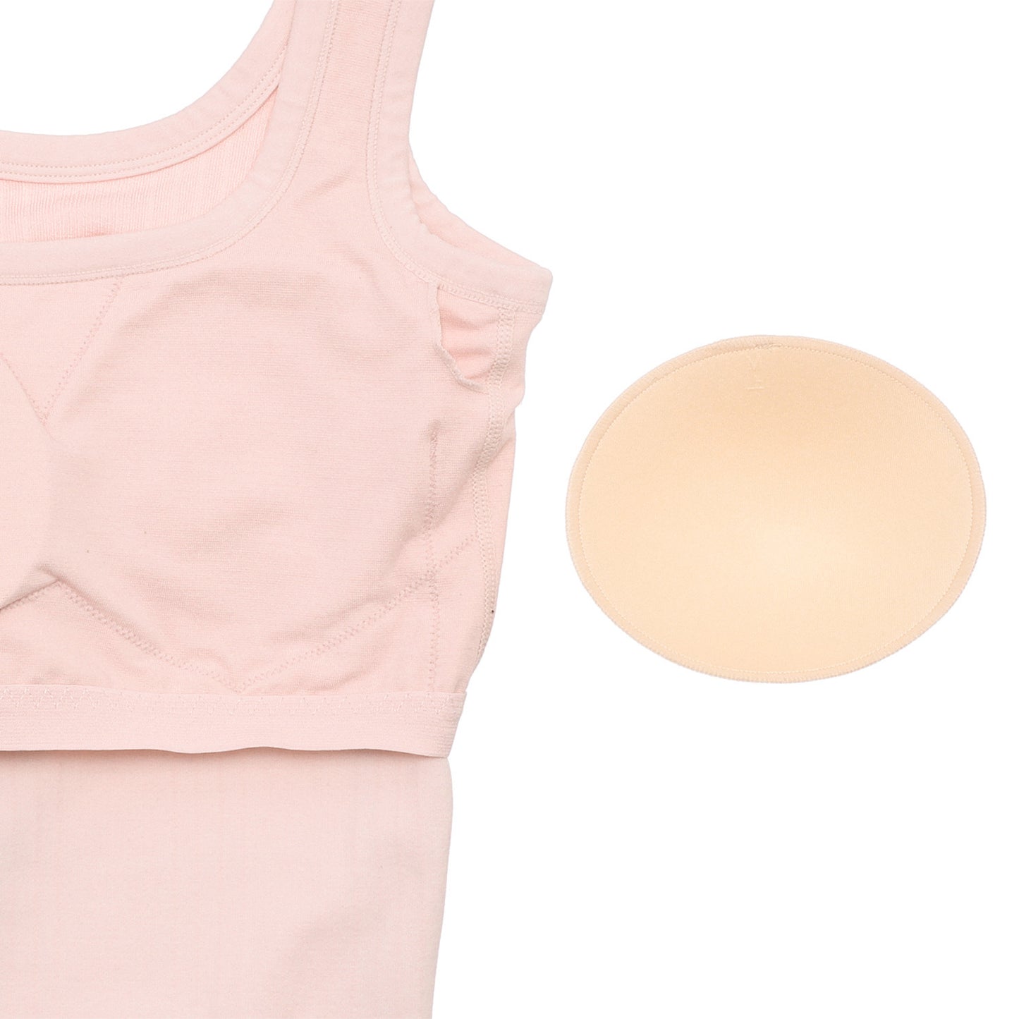 Frilly soft modal Tank-top Set_PJB262-10