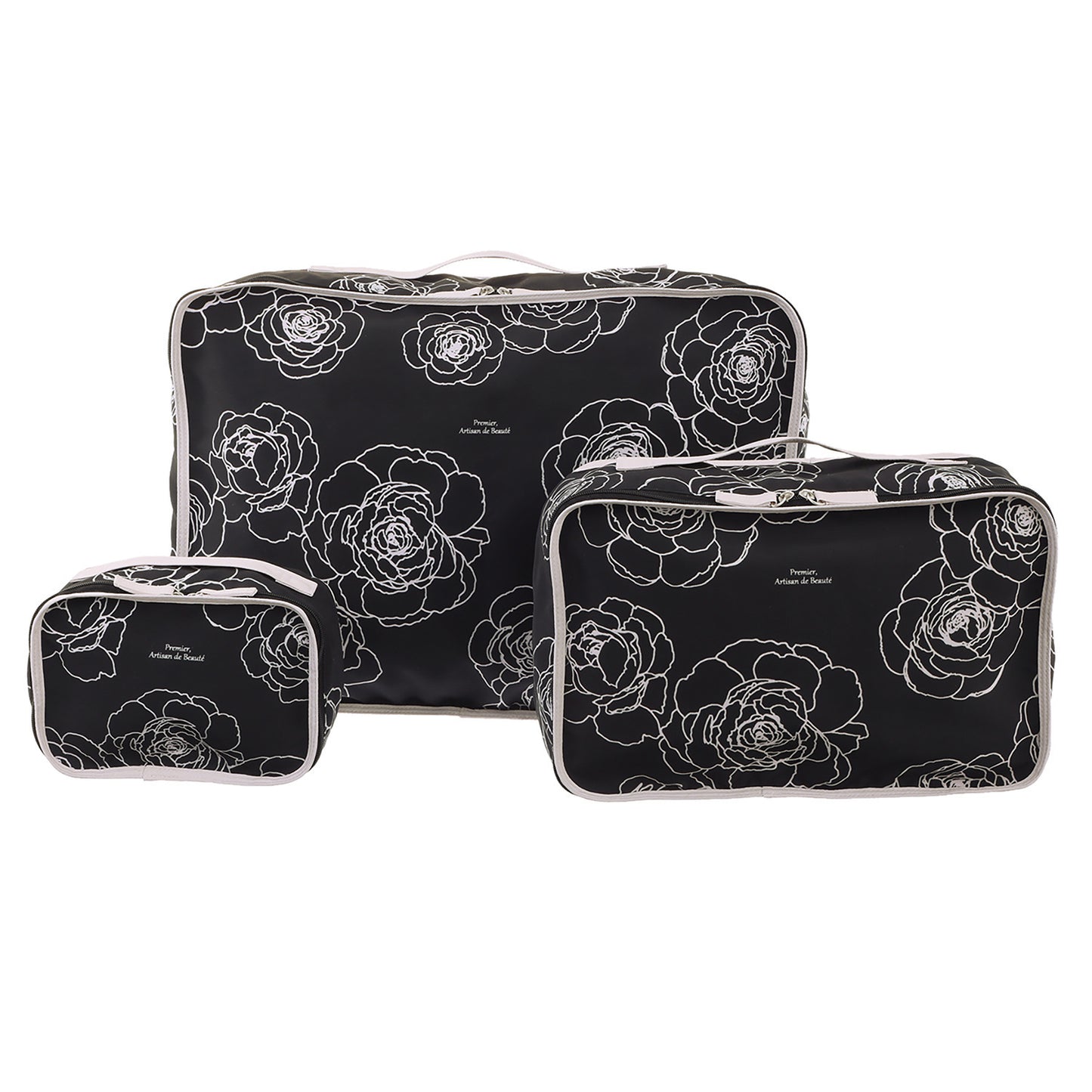Antibacterial and odor-resistant French rose pattern pouch_PJB262-11