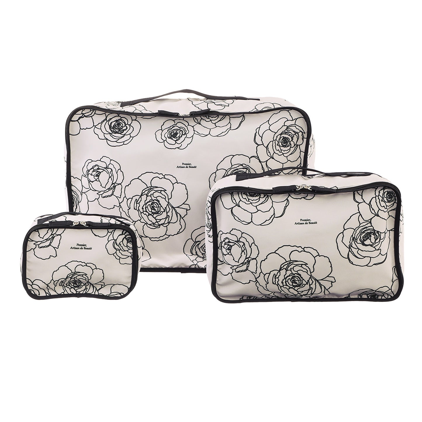 Antibacterial and odor-resistant French rose pattern pouch_PJB262-11