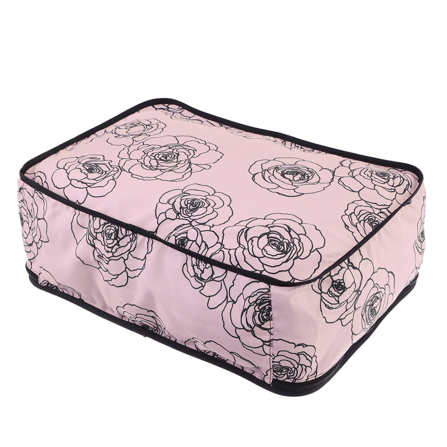 Antibacterial and odor-resistant French rose pattern pouch_PJB262-11