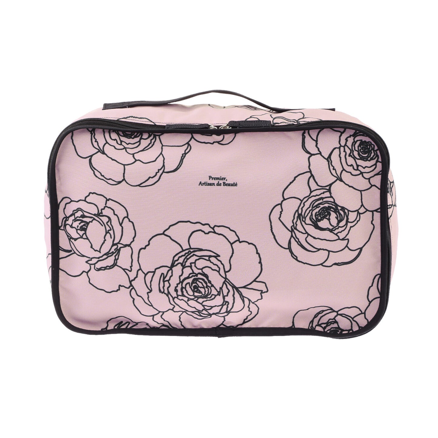 Antibacterial and odor-resistant French rose pattern pouch_PJB262-11