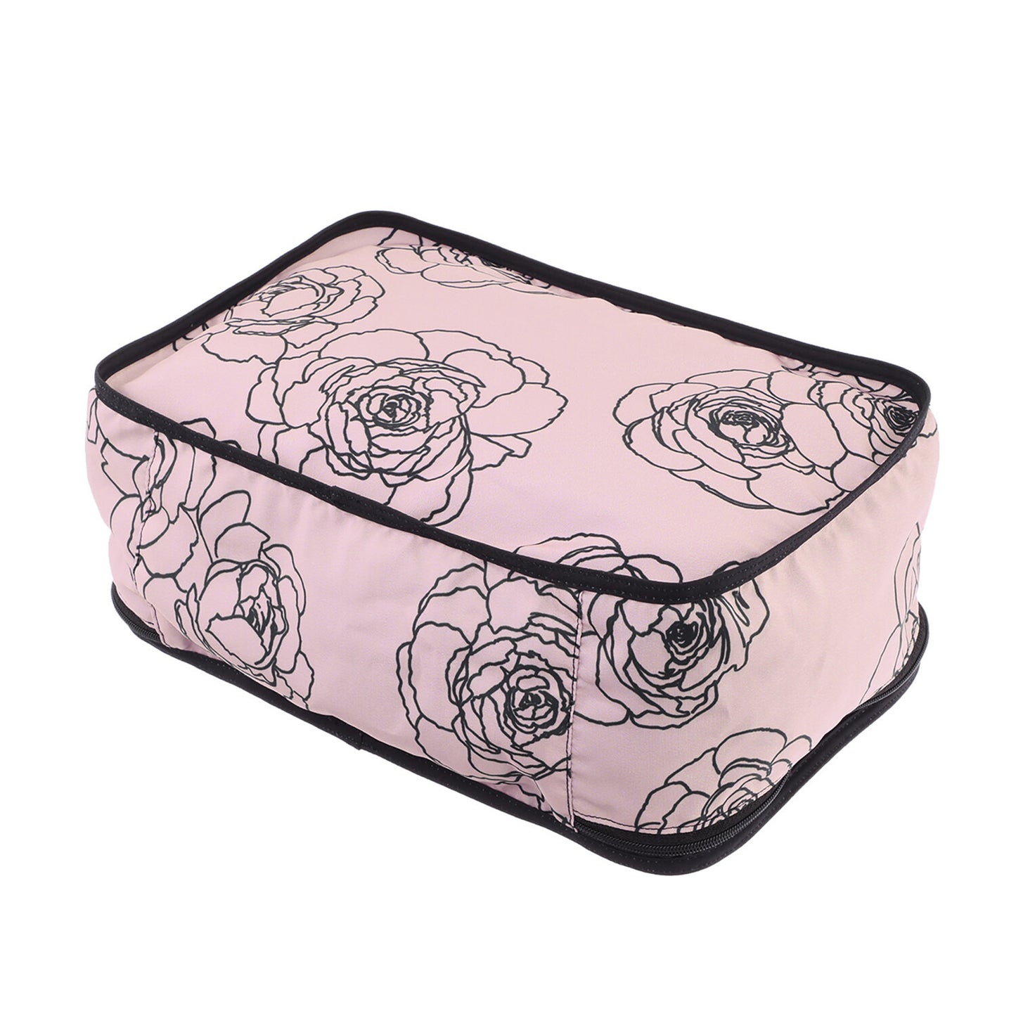 Antibacterial and odor-resistant French rose pattern pouch_PJB262-11