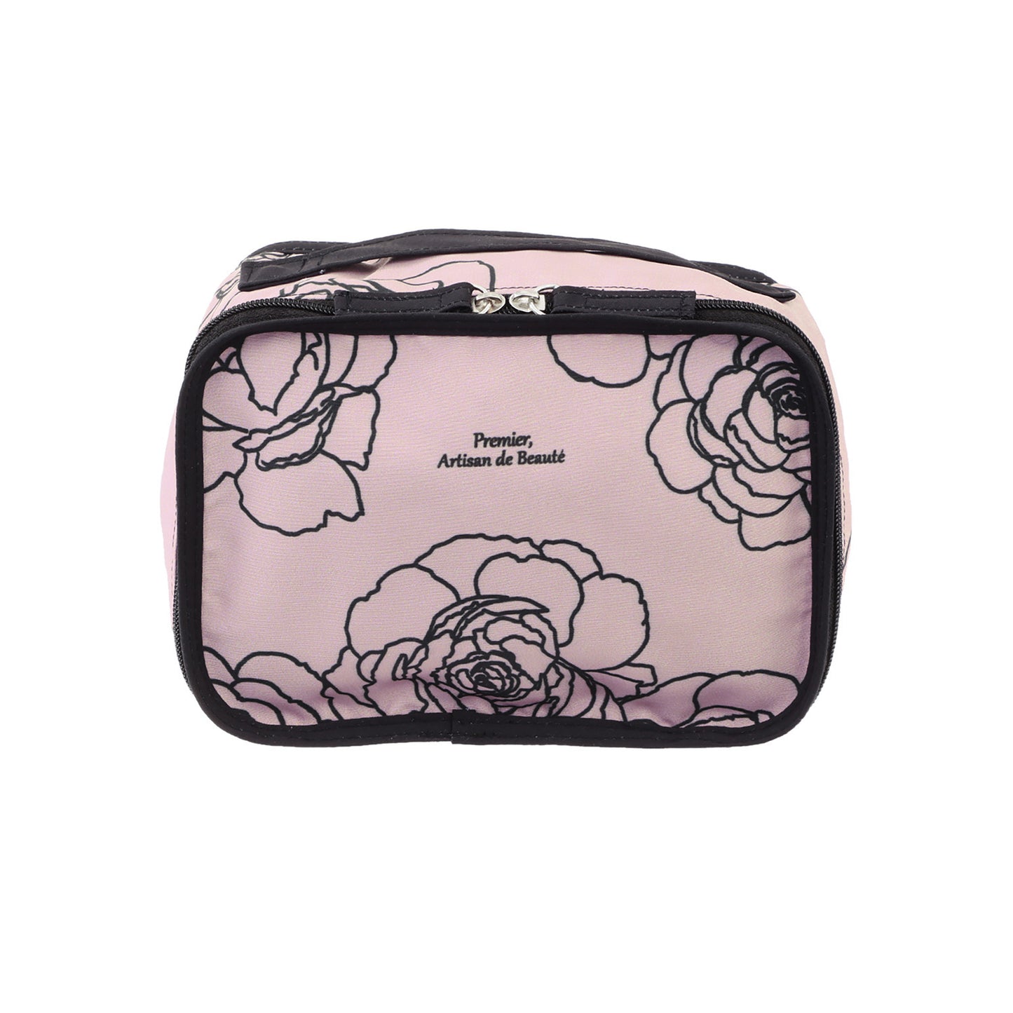 Antibacterial and odor-resistant French rose pattern pouch_PJB262-11