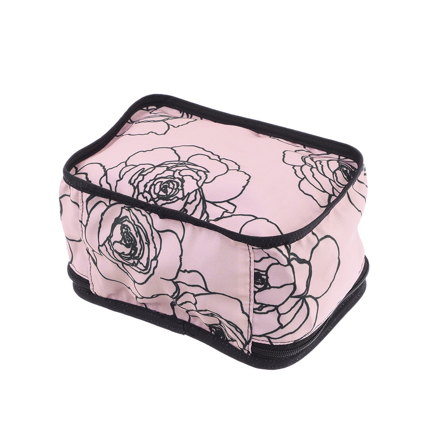 Antibacterial and odor-resistant French rose pattern pouch_PJB262-11