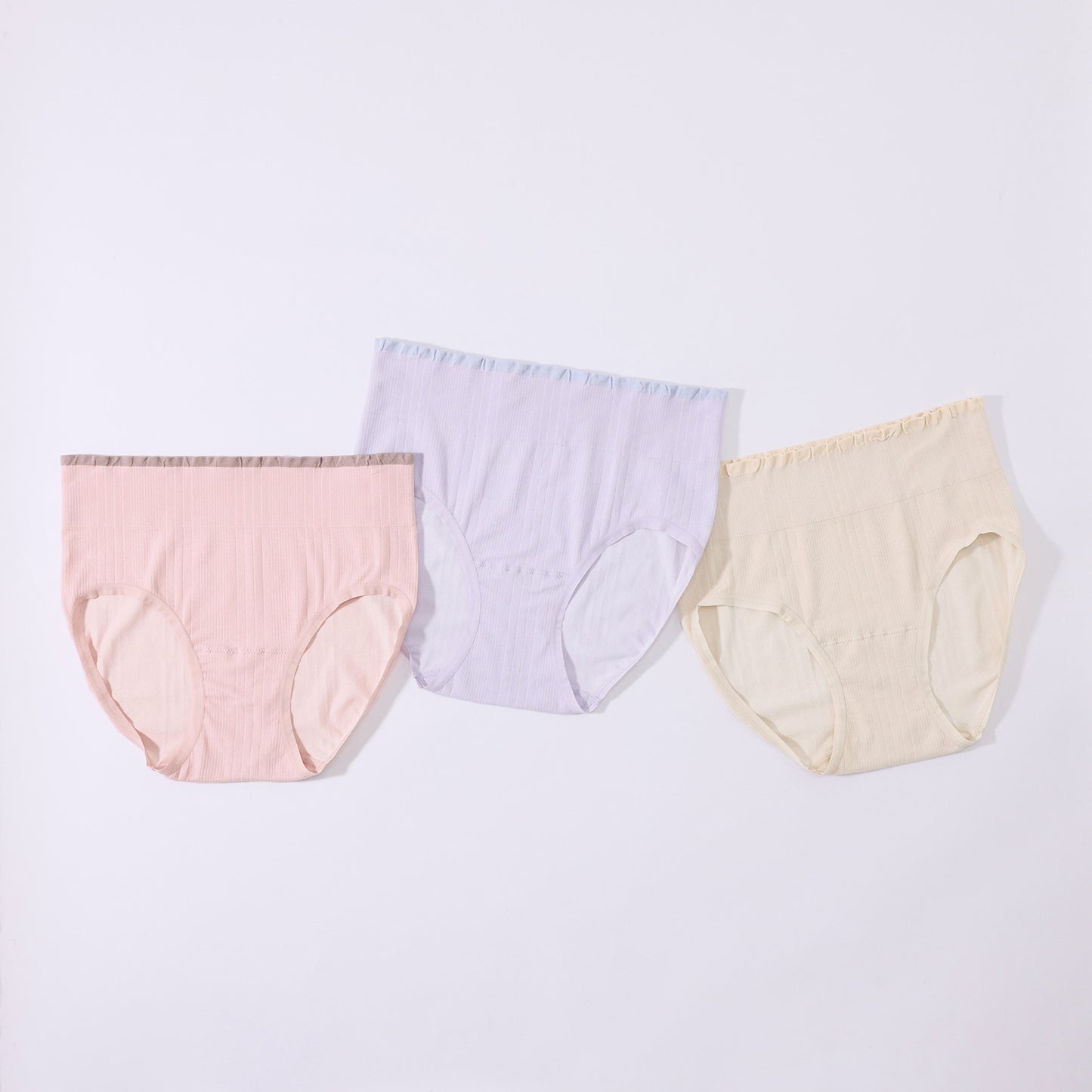 Frilly soft modal Shorts Set_PJB262-8