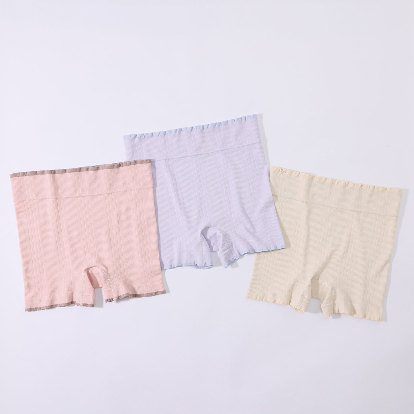 Frilly soft modal Shorts Set_PJB262-9