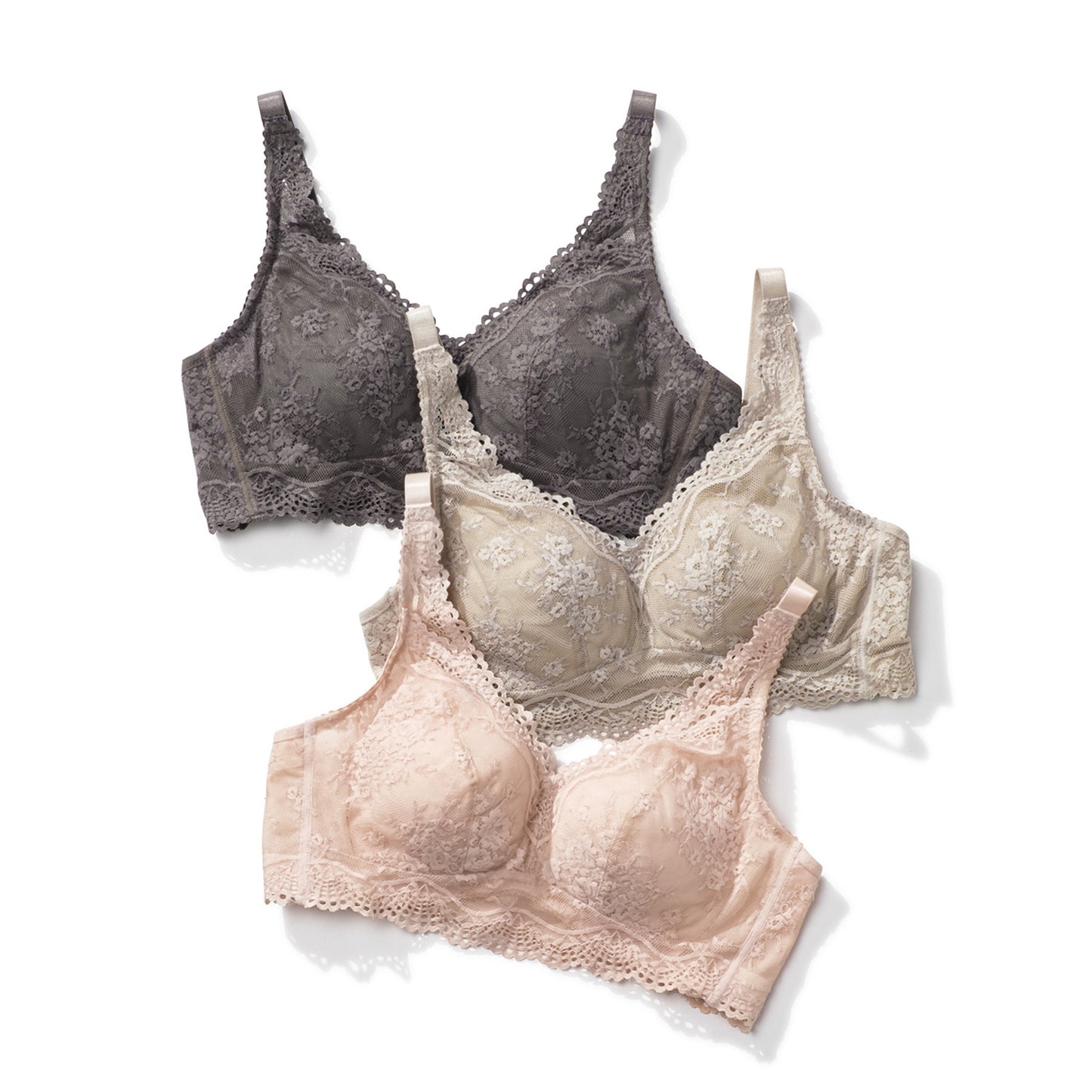 All lace Bra_PJB263-5
