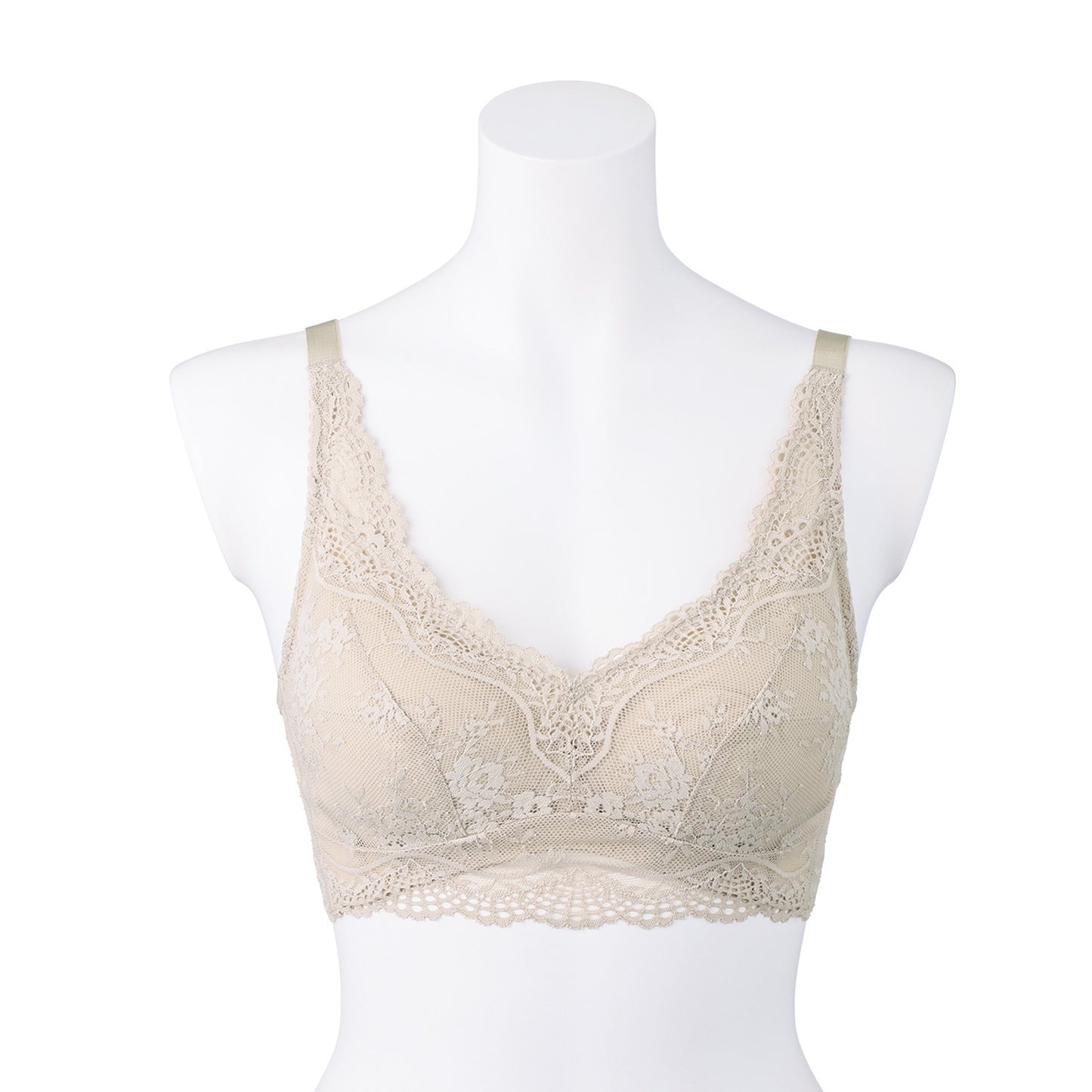 All lace Bra_PJB263-5
