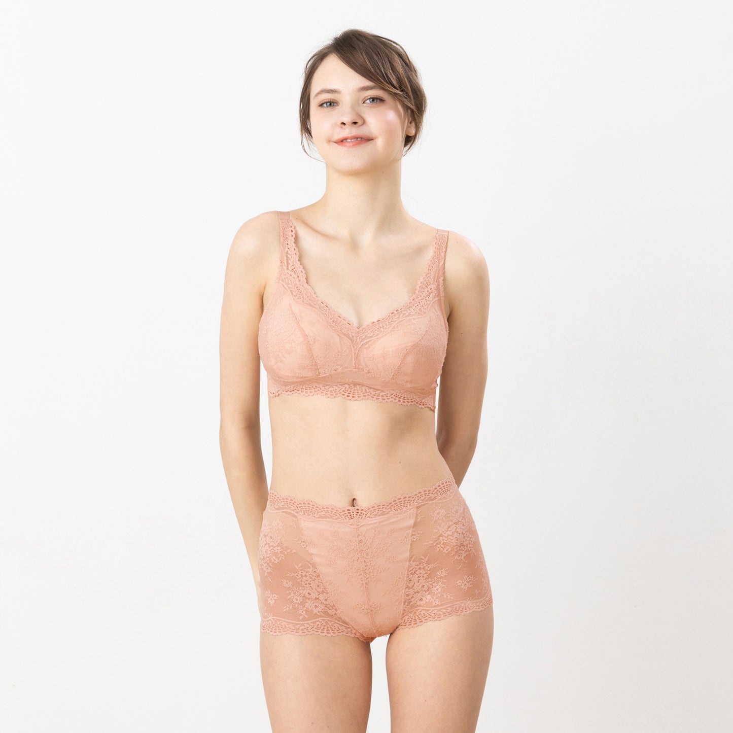 All lace Shorts Set_PJB263-7