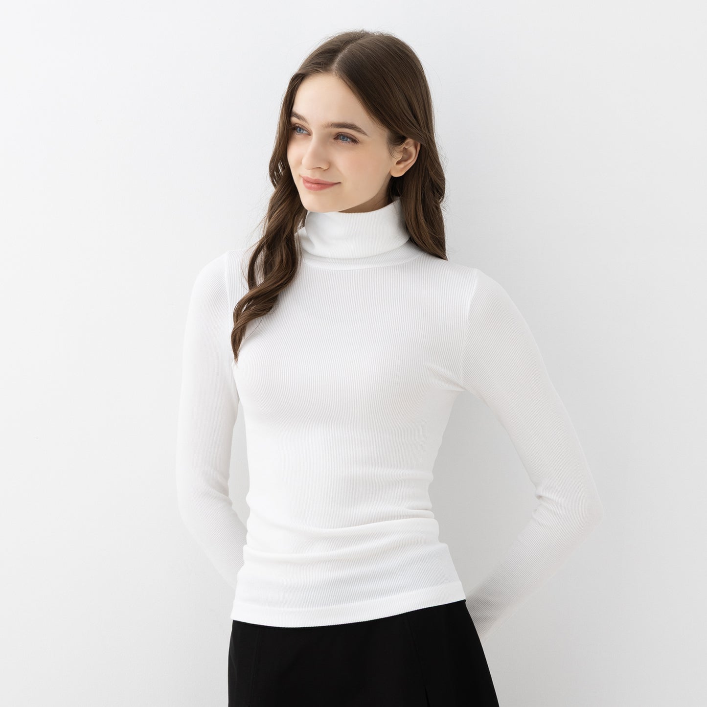 Lib modal inner Turtleneck long-sleeved innerwear_PJB254-3