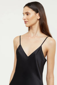 GINIA Silk Nite V Neck_GBS402