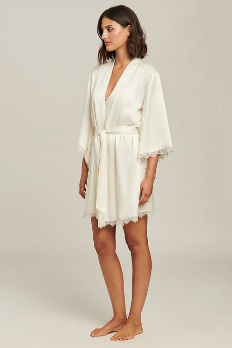 GINIA Washable Silk Lace Robe_GLHN601