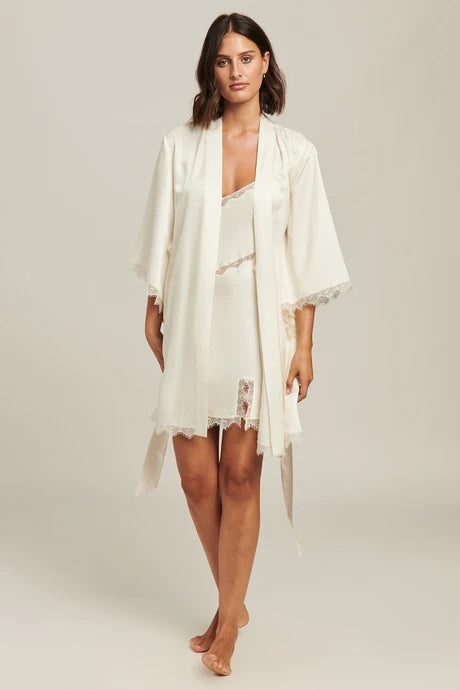 GINIA Washable Silk Lace Robe_GLHN601